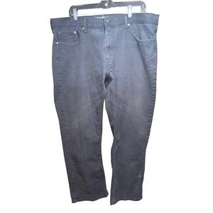 DENIZEN Levi's 285 40x30 Relaxed Fit Black Denim Jeans Mens